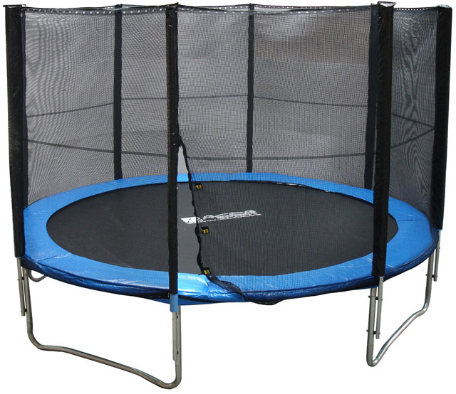 Trampoline with protective net 429 cm