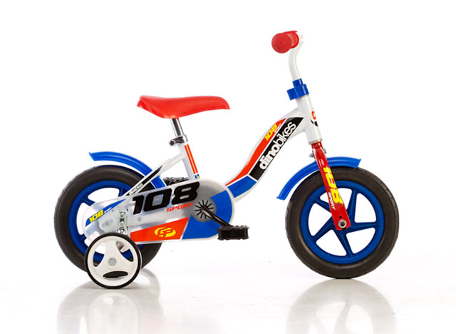 Children's bike DINO CSK5101 10" blue
