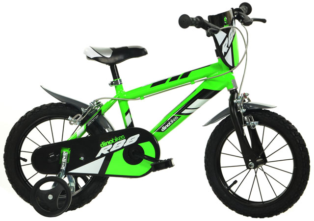 Children's bike Dino 16" green