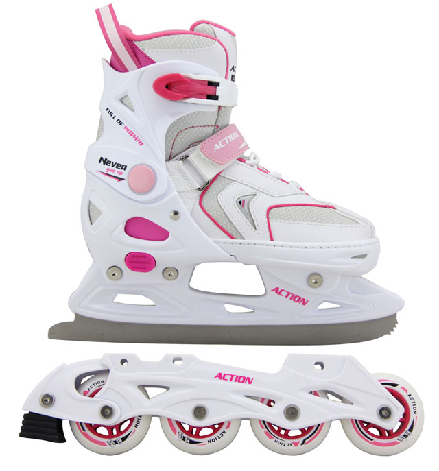 Women's skates with removable chassis size 40/43