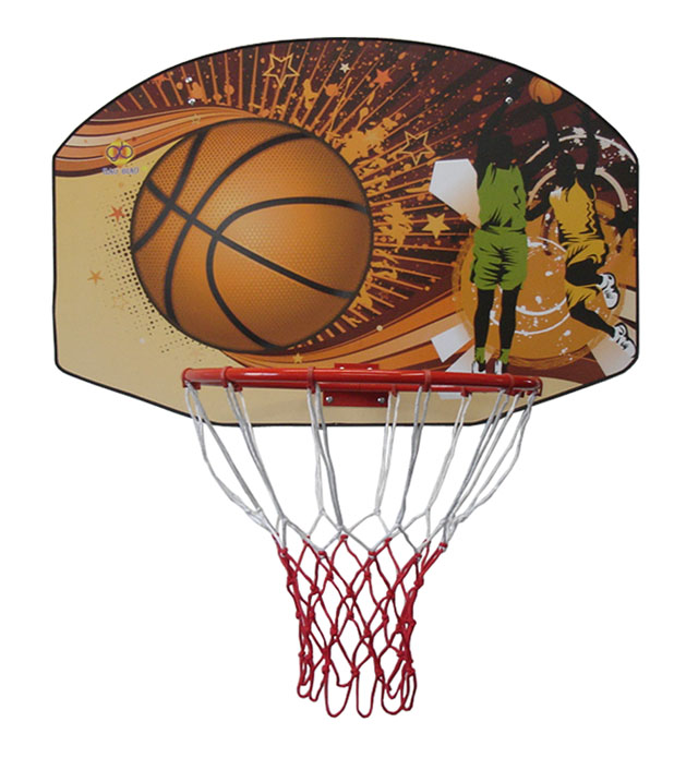Basketball board 90 x 60 cm with basket