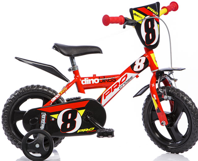 Children's bike Dino 123GLN red 12"