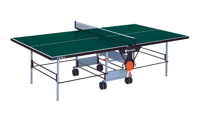 Table tennis (ping pong) table Sponeta S3-46e - green