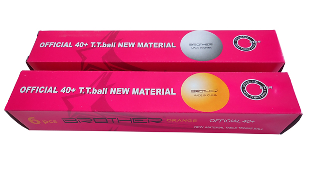 Table tennis balls 6pcs 40mm G1807/40