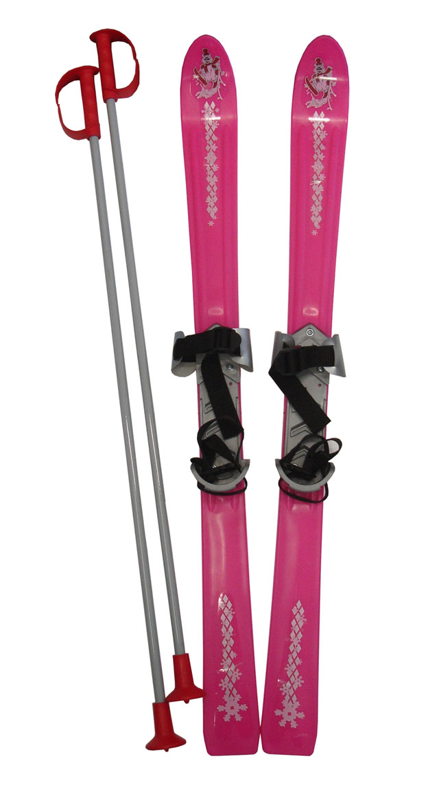 Kids skis 90 cm purple