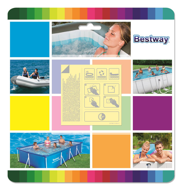 Bestway 62091 Self-adhesive patches UNDERWATER