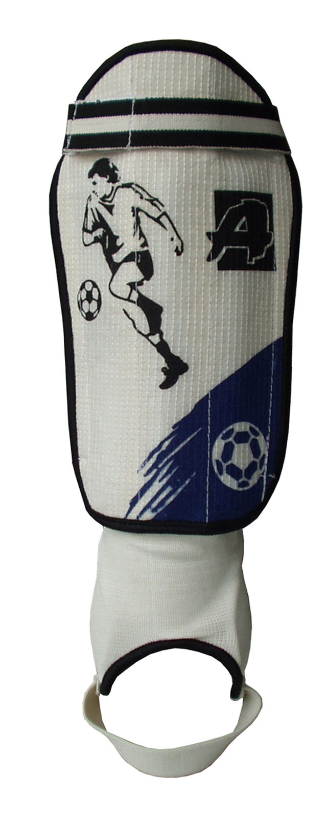 Football shin pads Acra F2802-3 - size XL