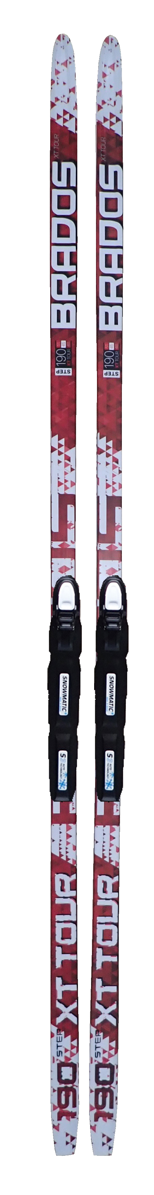 Cross-country skis with SNS bindings