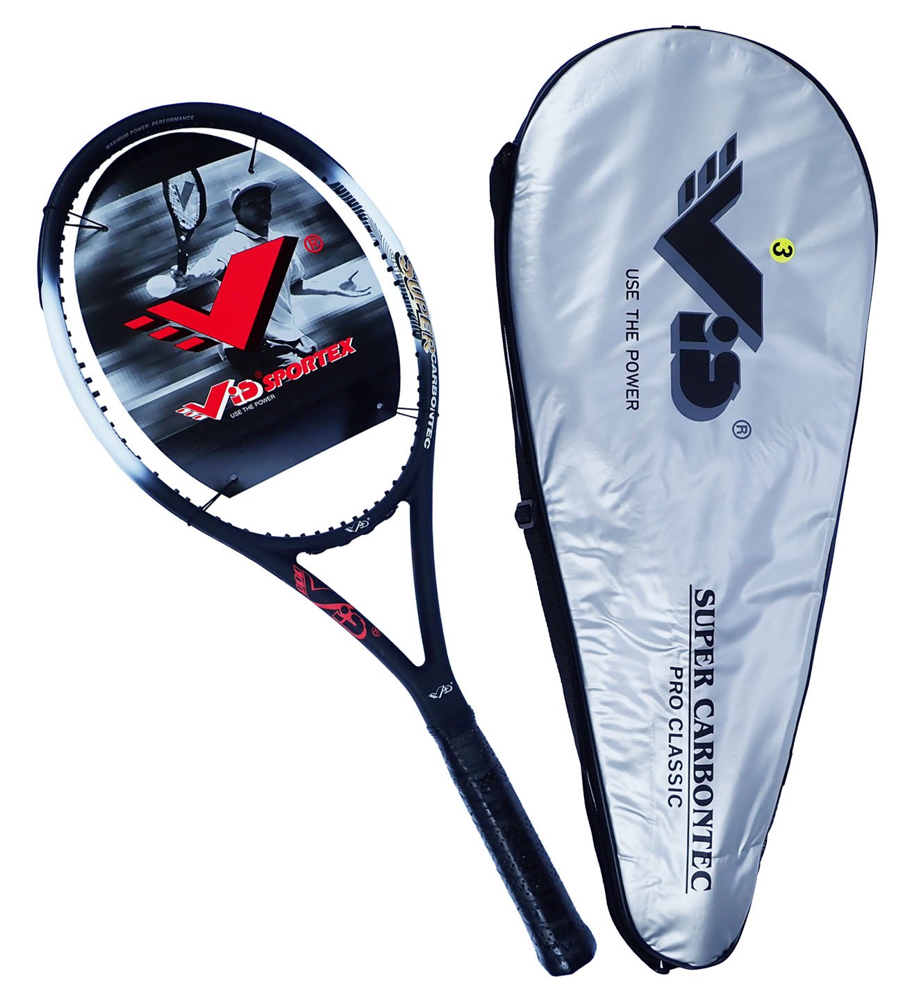 VIS Carbontech G2428/4/CRN tennis racket
