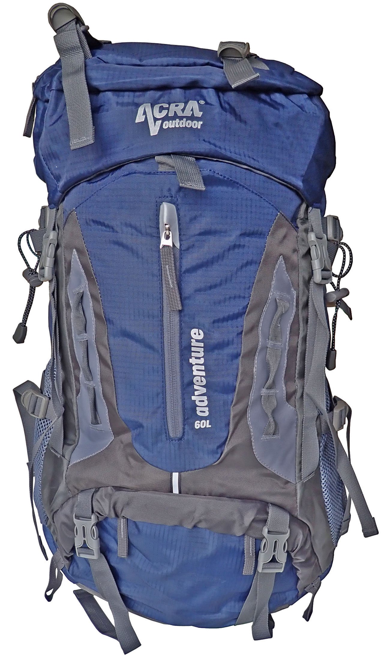 ACRA Backpack Adventure 60 L for more demanding mountain hiking dark blue BA60-MO