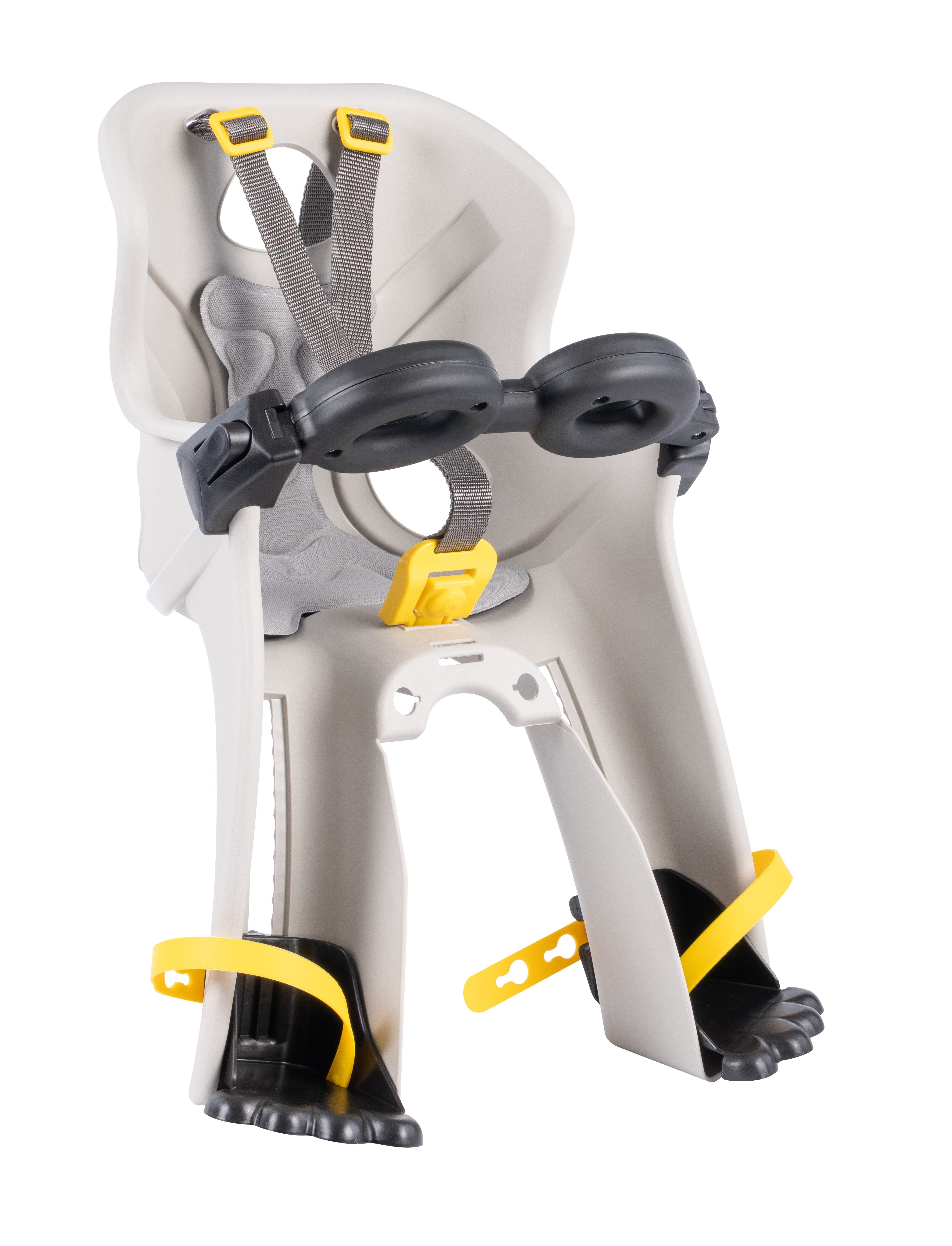 BELLELLI FRECCIA Child bike seat B-FIX, silky grey