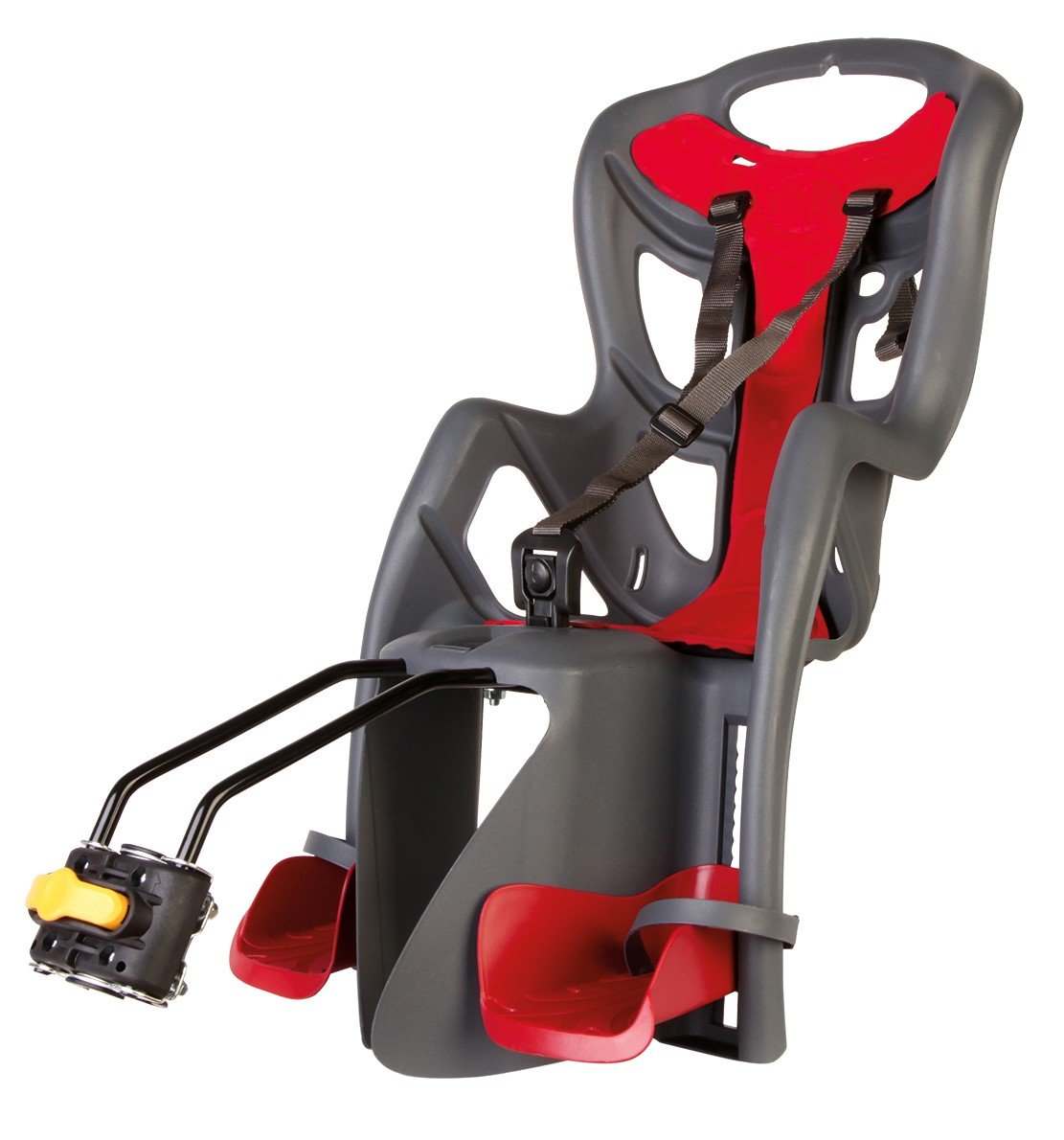 BELLELLI PEPE Child bike seat, frame mounting, grey