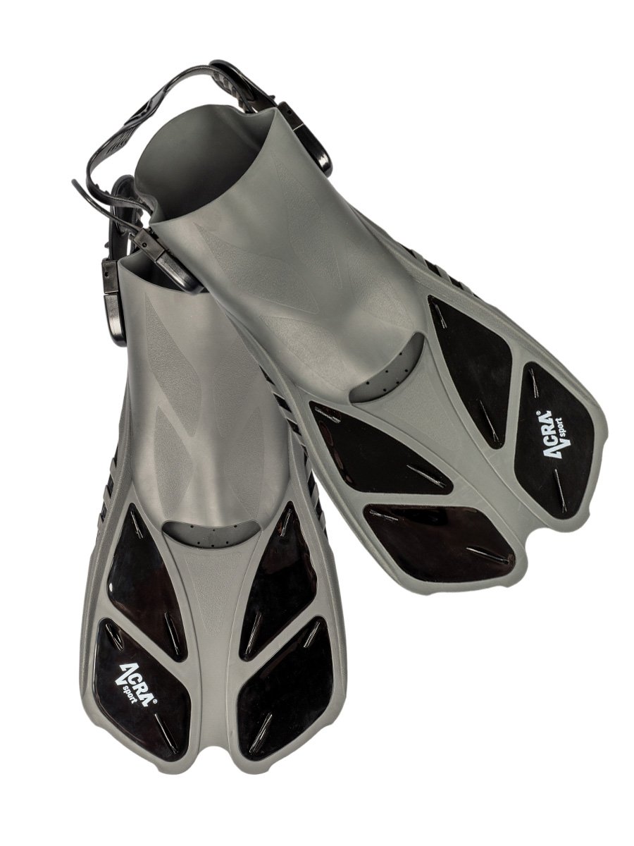 Adult diving fins, black 42-47