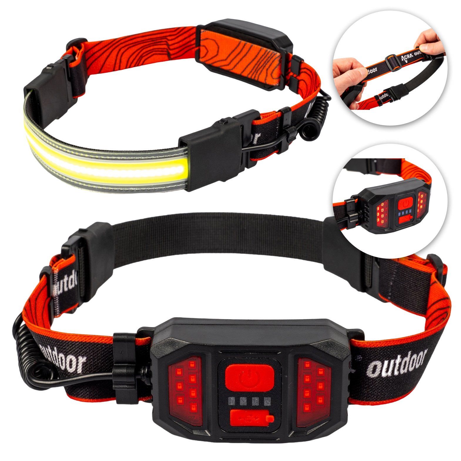 ACRA Outdoor head torch LAMP1