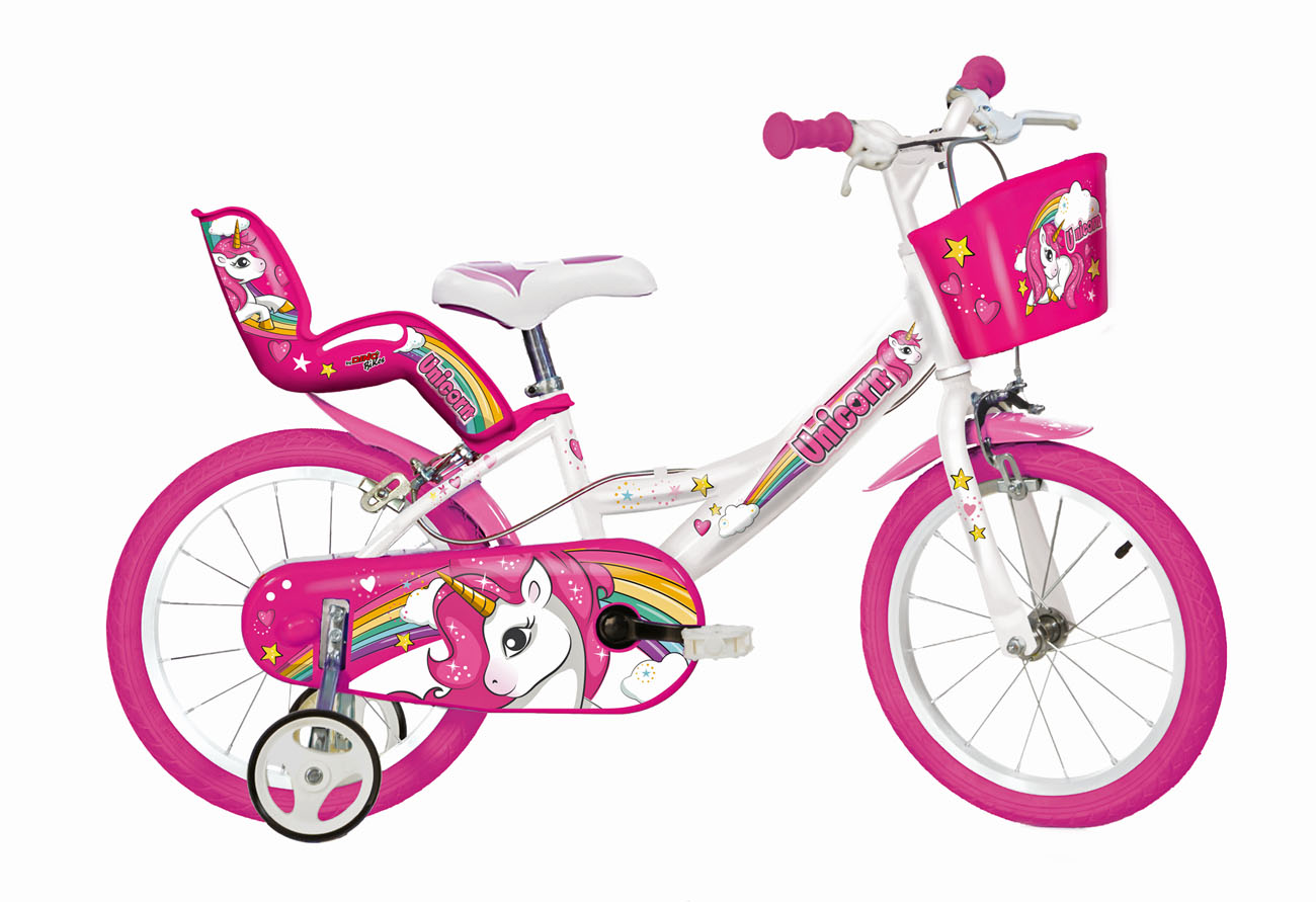 Dino bikes 164GLN UNICORN 16" girls bike