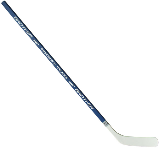 Hockey stick with plastic blade Brother 115cm left blue