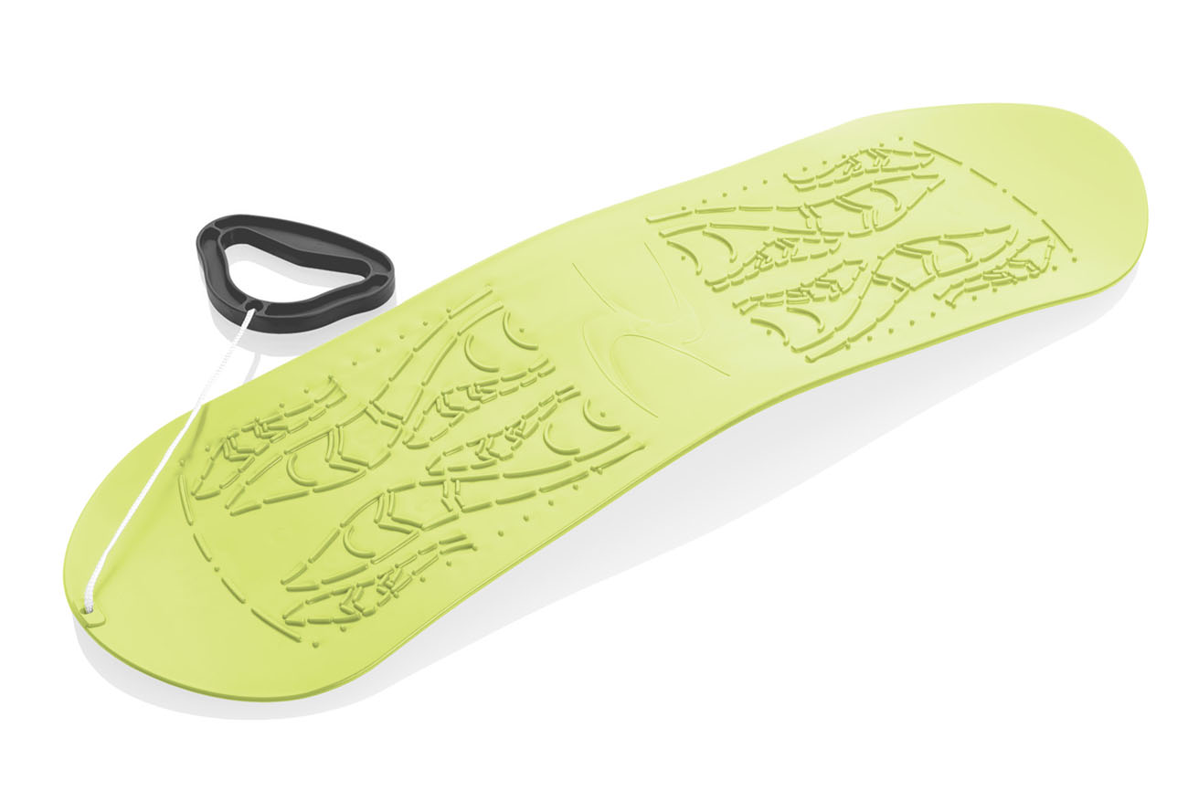 Acra children's snowboard plastic 05-A2033 - lime