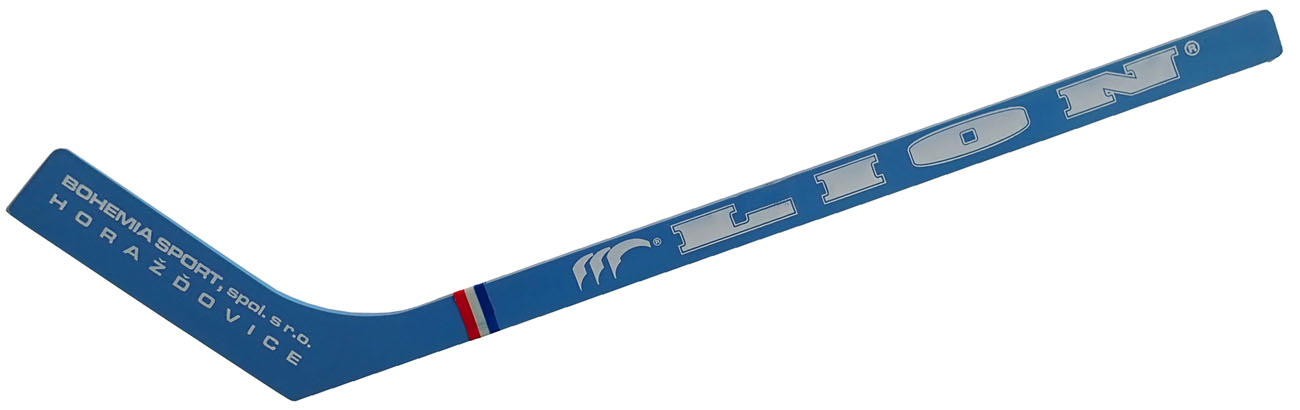 LION H30M Plastic hockey stick mini 30 cm blue