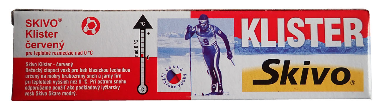 ACRA LSV3-CRV Skivo Klister - red