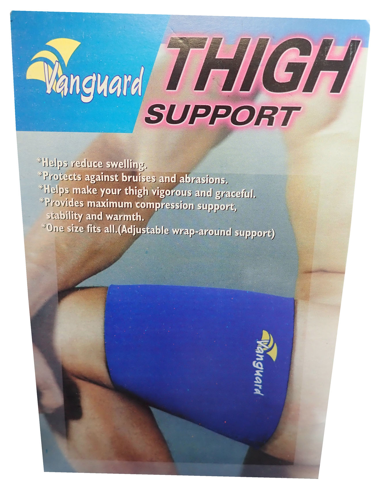 ACRA F798V-S Vanguard Thigh Bandage size. S