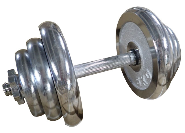 ACRA One-hand chrome-plated loading crane 20 kg - 25 mm