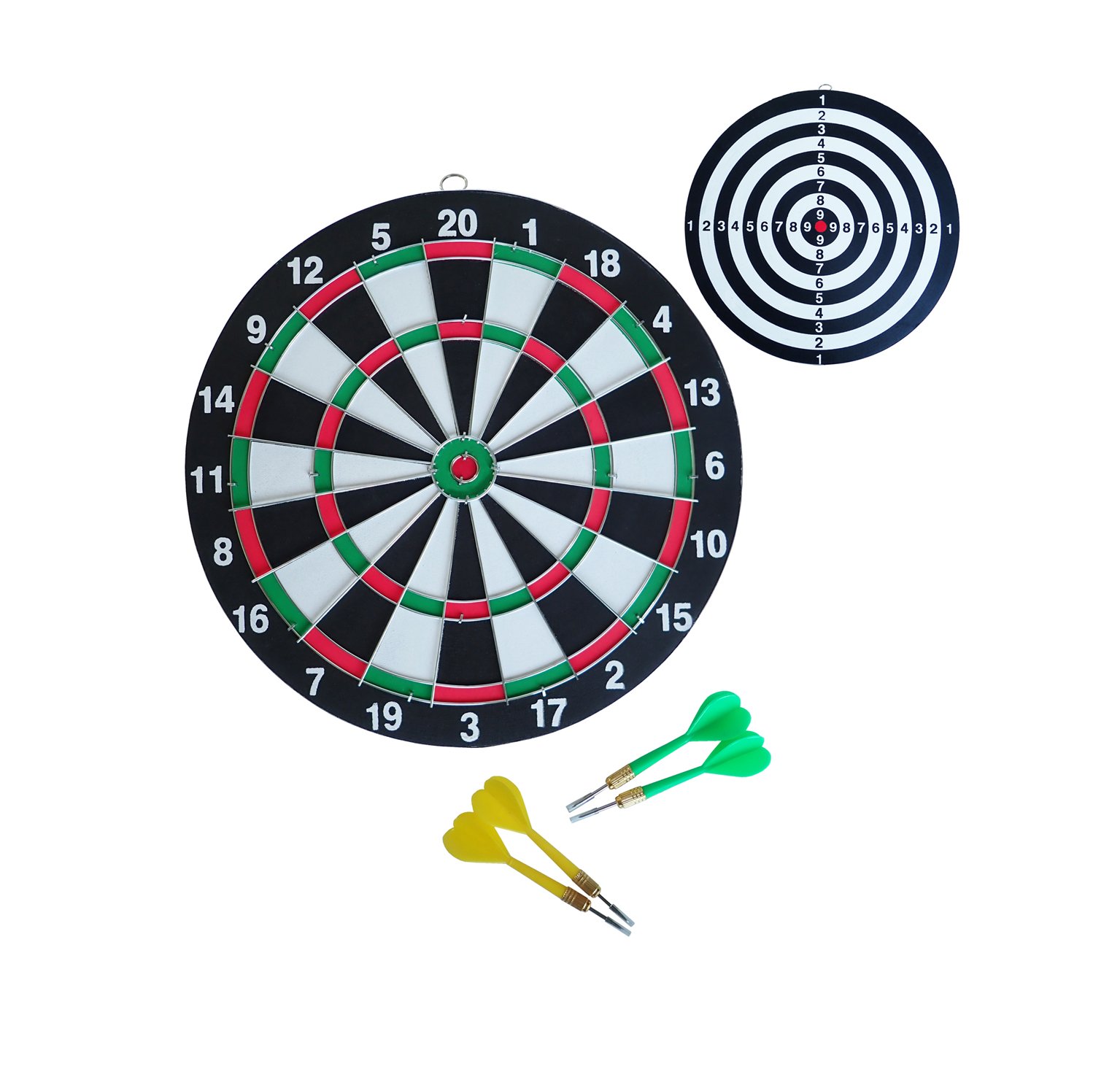 Target 28,5 cm - metal frame, 4 darts