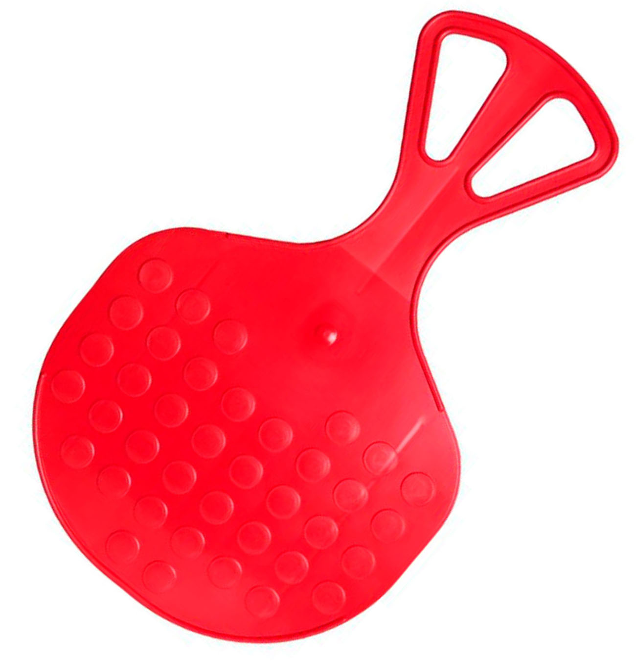 Kunststoffschlitten Frostig rot A2030