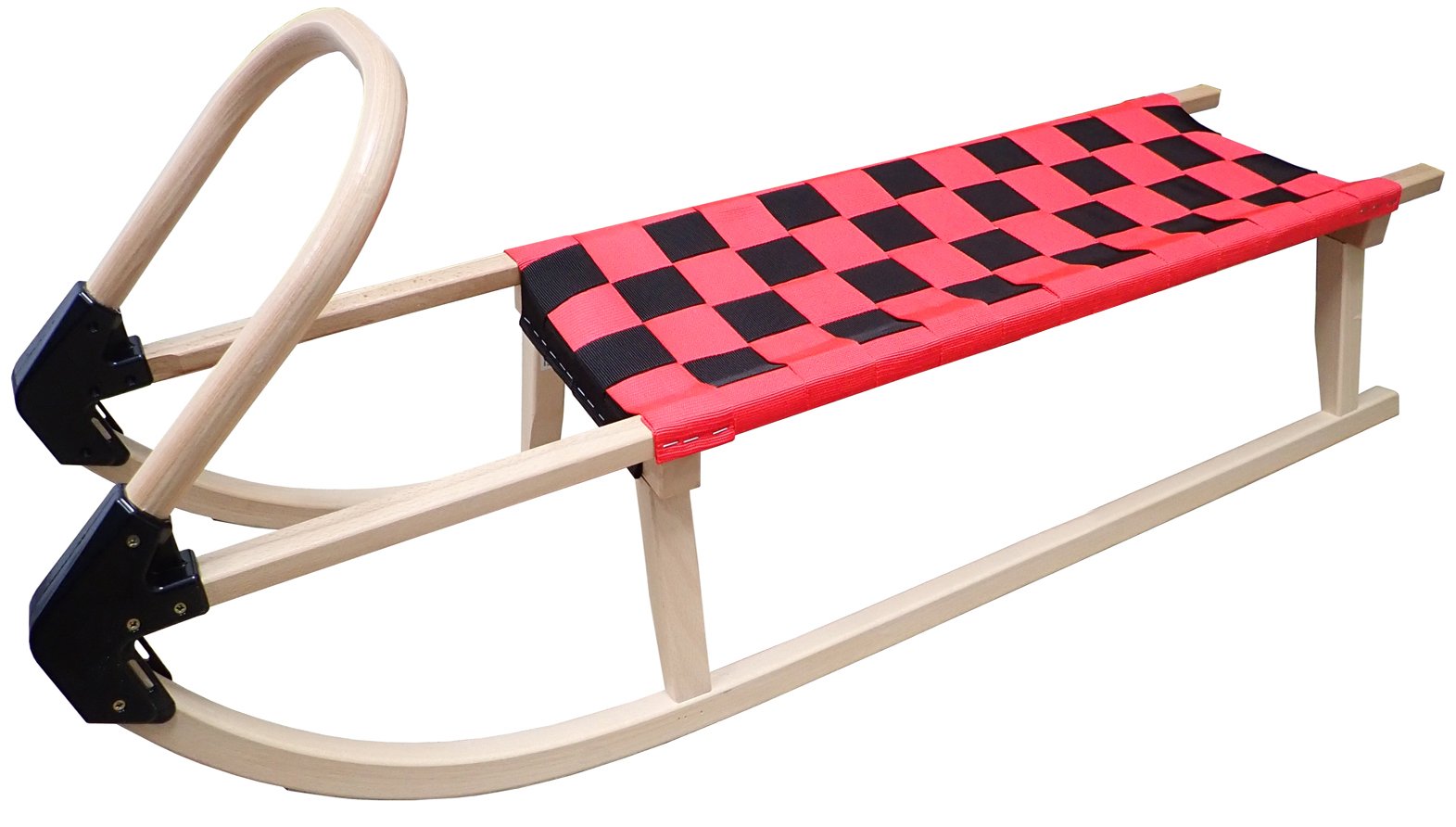 Wooden sledge 110cm A2041 - red