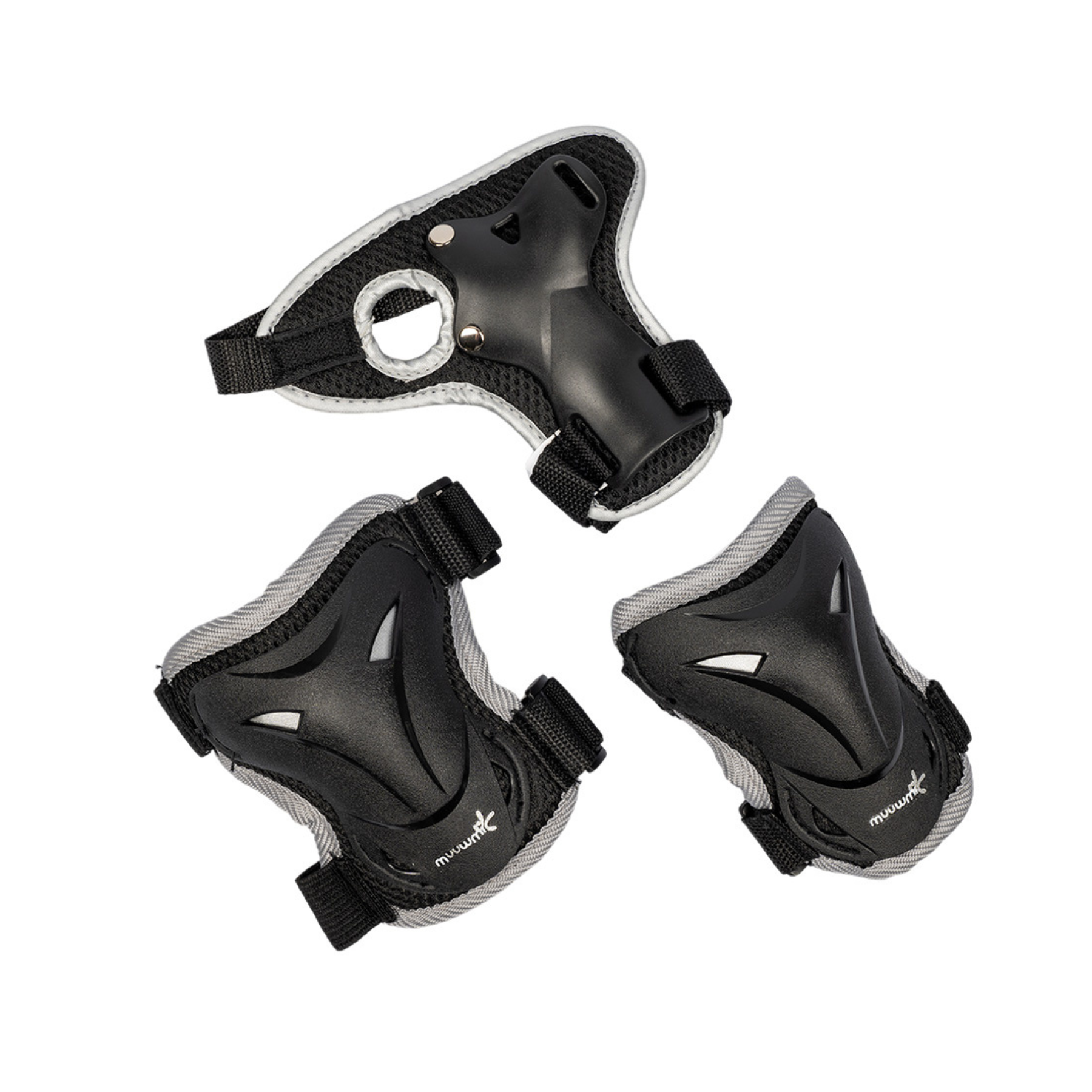 Muuwmi pads set black size XS