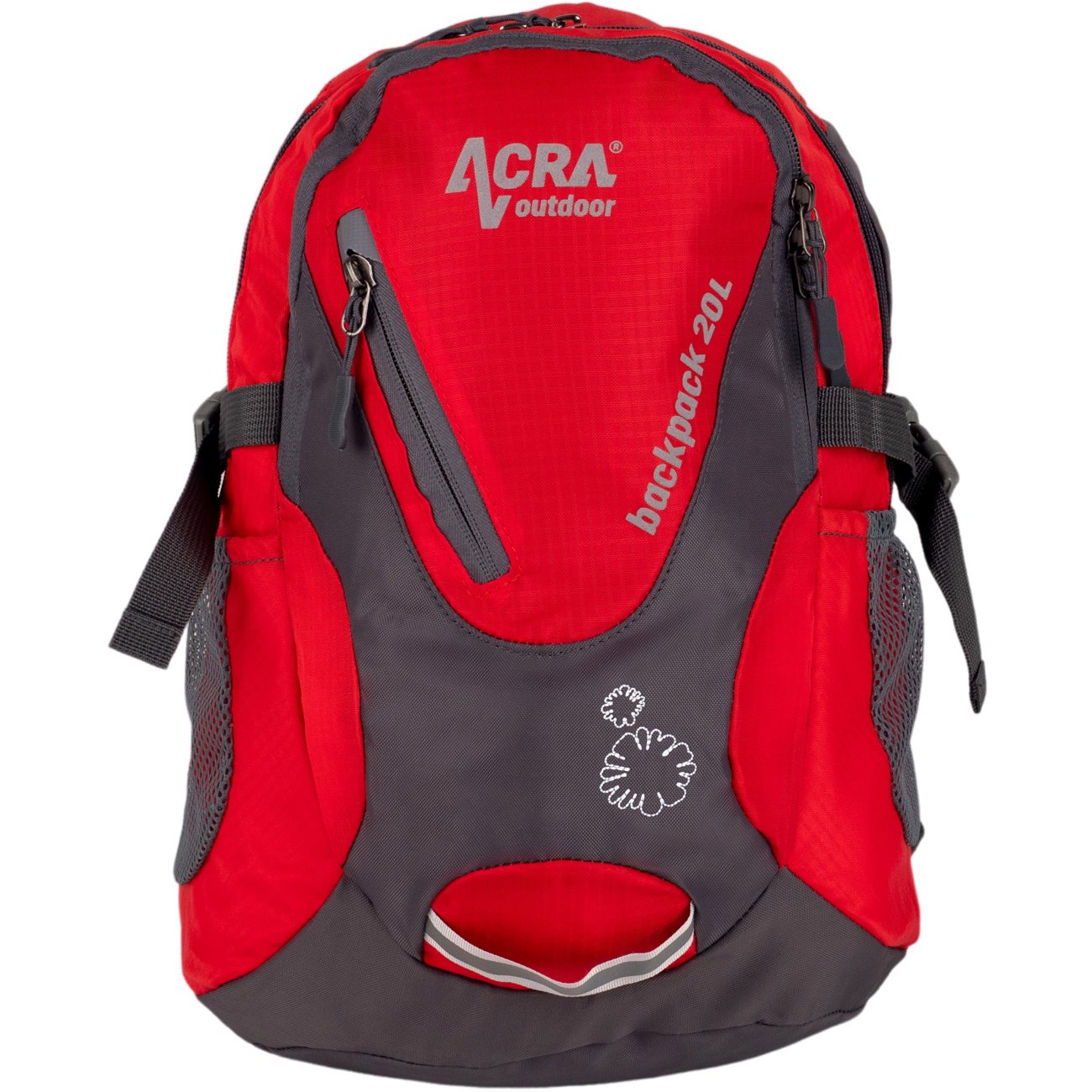 ACRA Backpack Backpack 20 L hiking red BA20-CRV