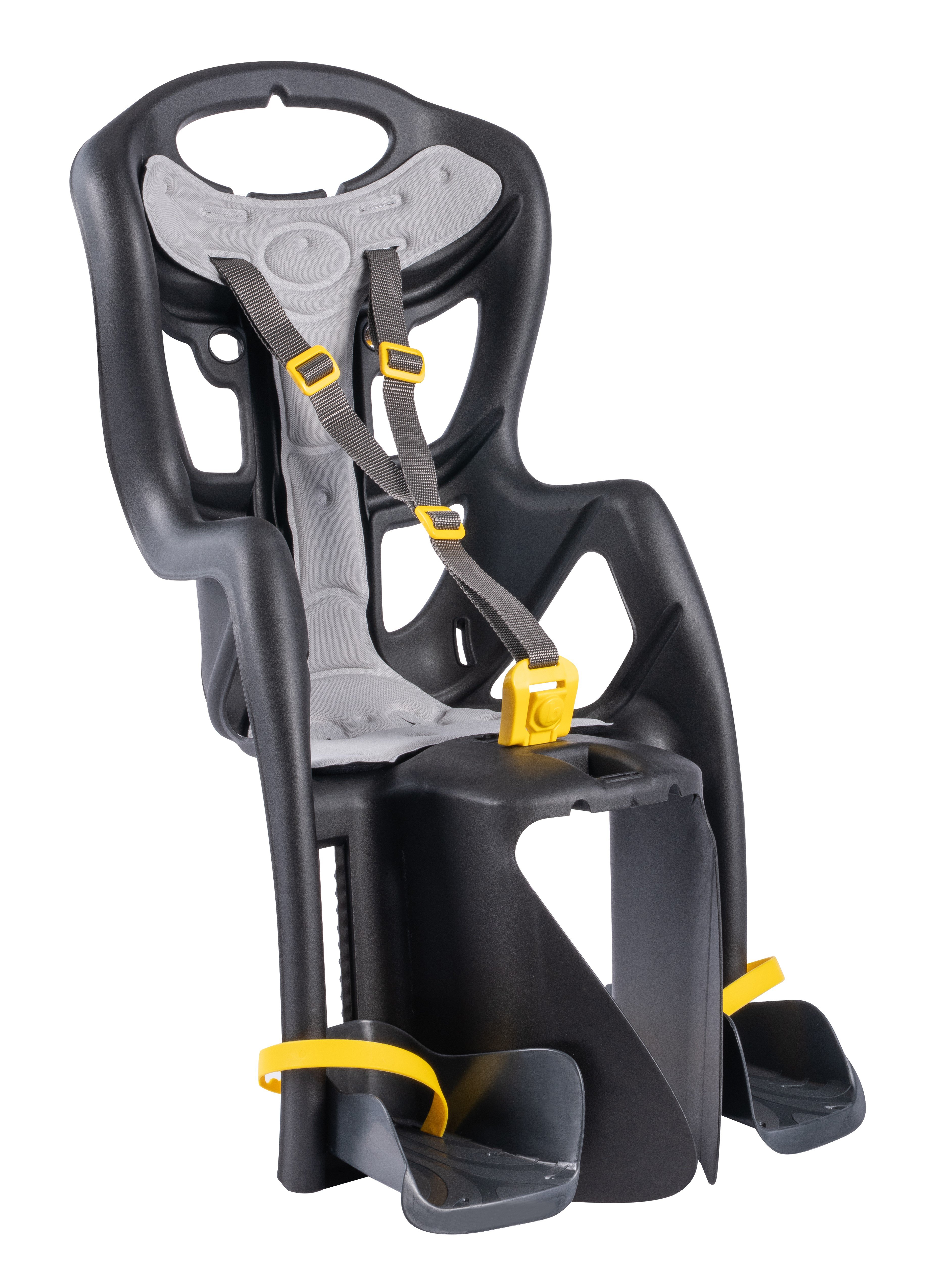 BELLELLI PEPE Child bike seat, rear carrier mounting, black