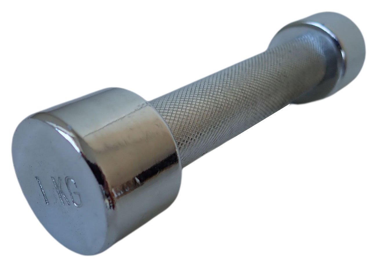 Chrome one-hand dumbbell 3kg