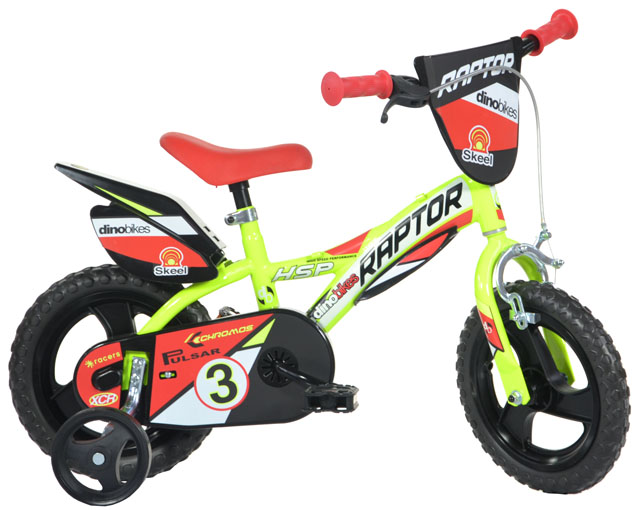 Children's bike Dino 123GLN yellow 12"