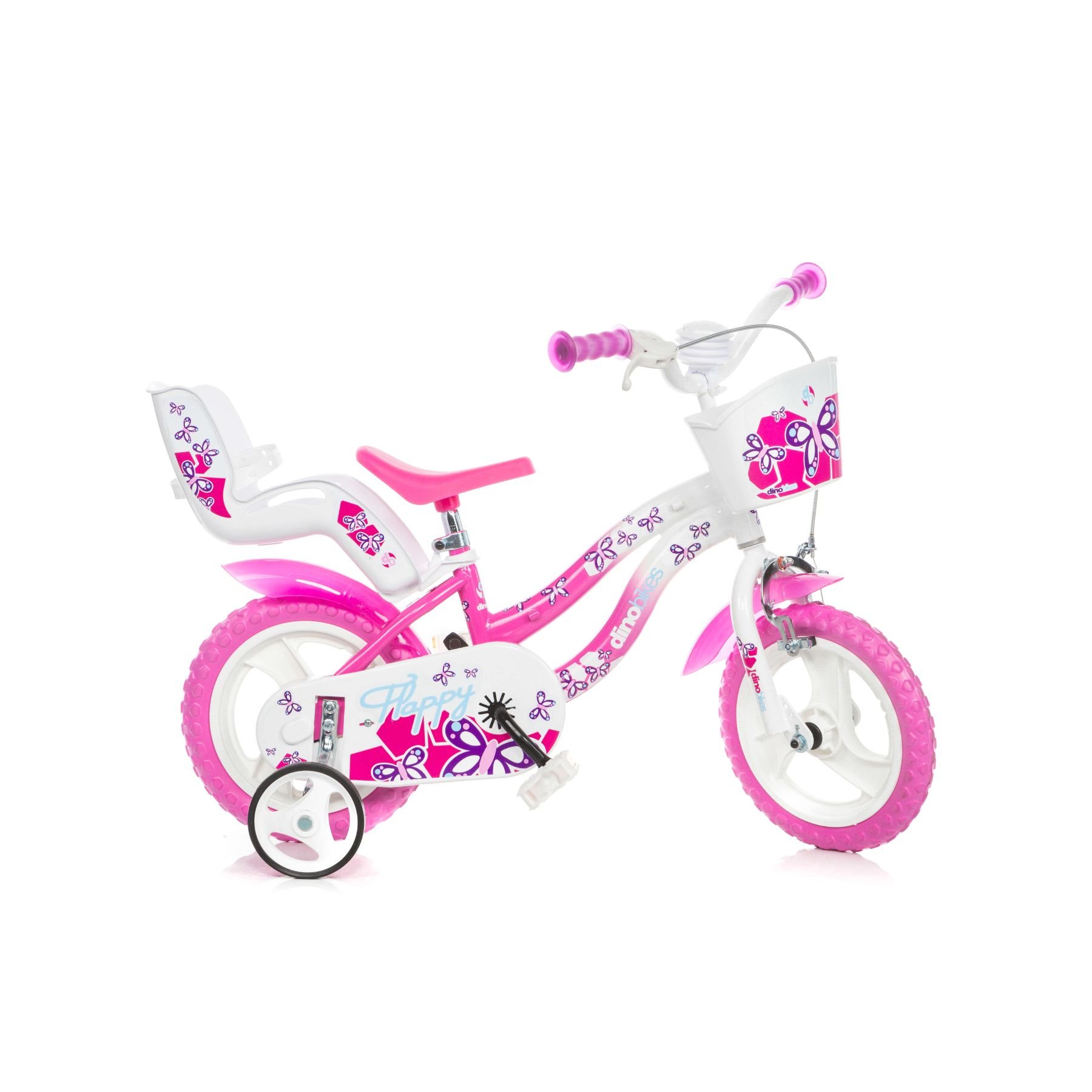 Girls bike 12" with accessories FLAPPY