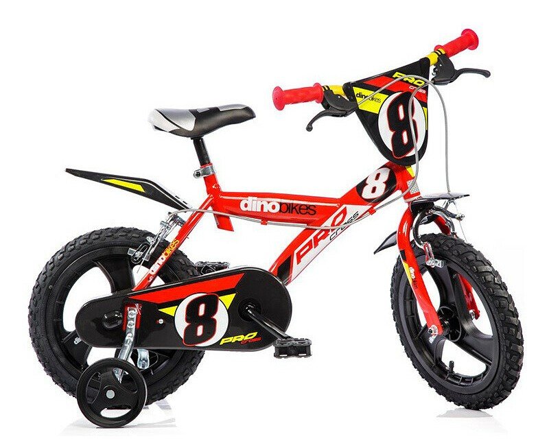 Children's bike Dino 143 red 14"