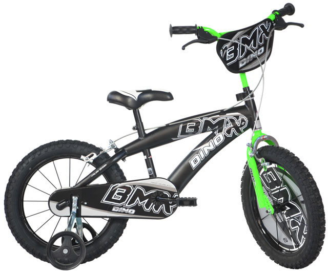 Children's bike Dino BMX 145 black 14"