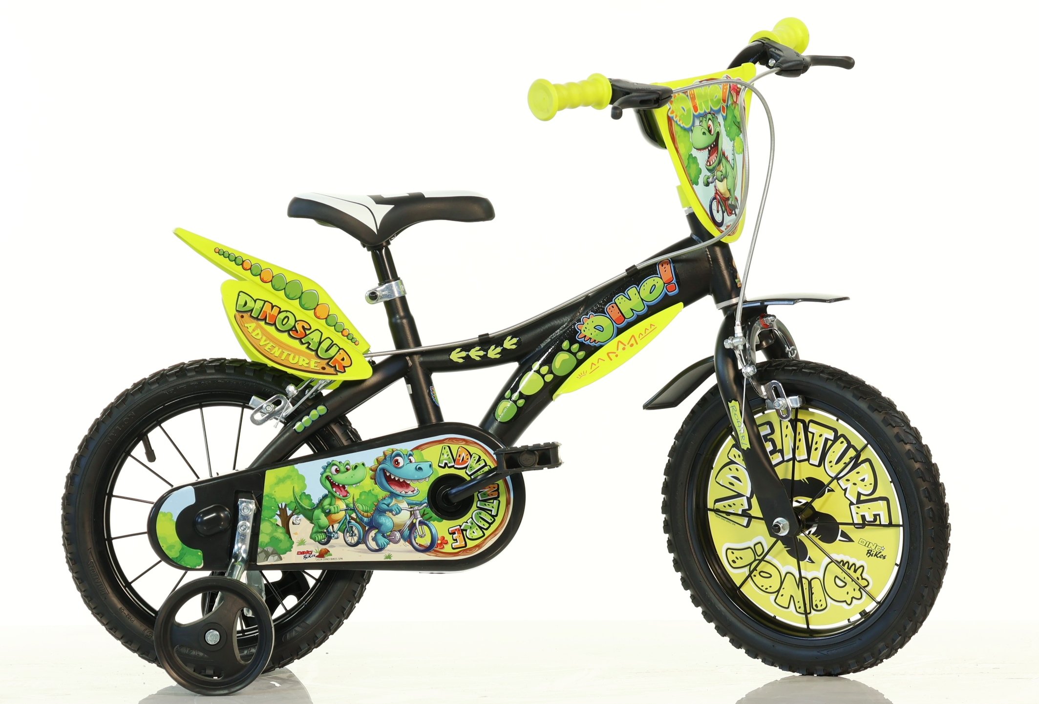 DINO boys bike 16" DINOSAUR ADVENTURI