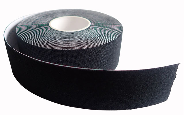ACRA D71-CRN Kinesio tape 2,5x5 m black
