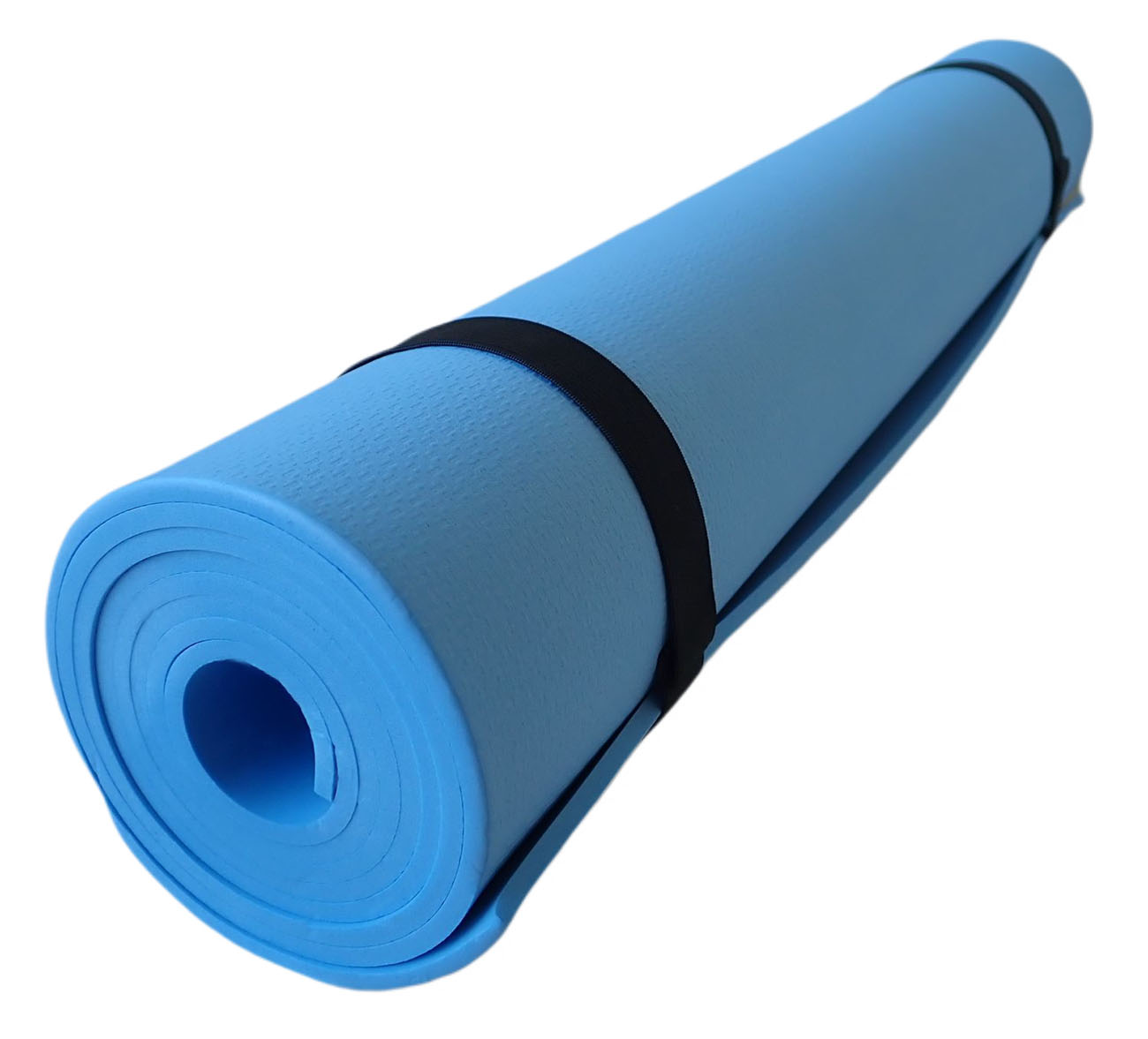 Gymnastic mat 173x61x0,4 cm blue D81