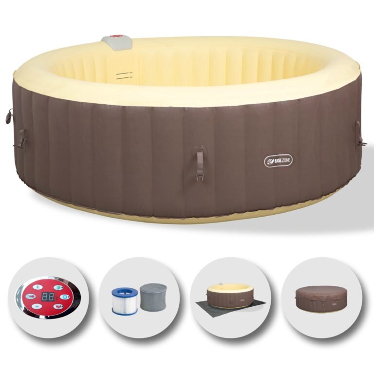 Hot tub EASE.ZONE round 4-6 seats self-inflating hot tub