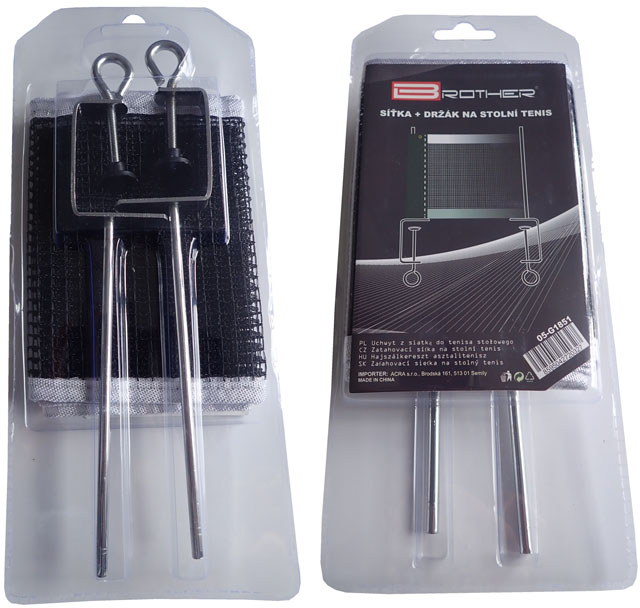 Table tennis net holder (ping pong)