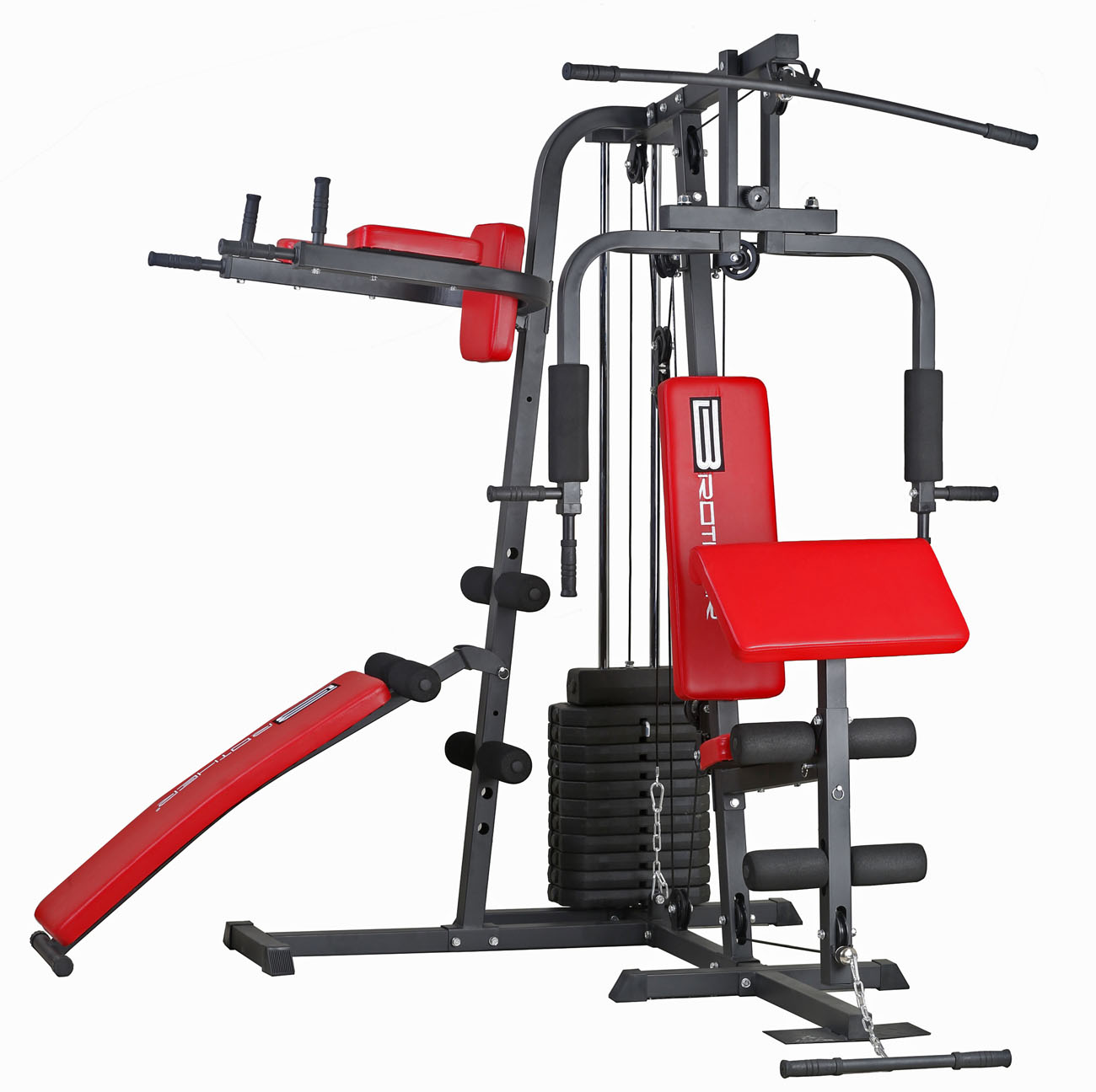 Two-position weight training tower HG4700