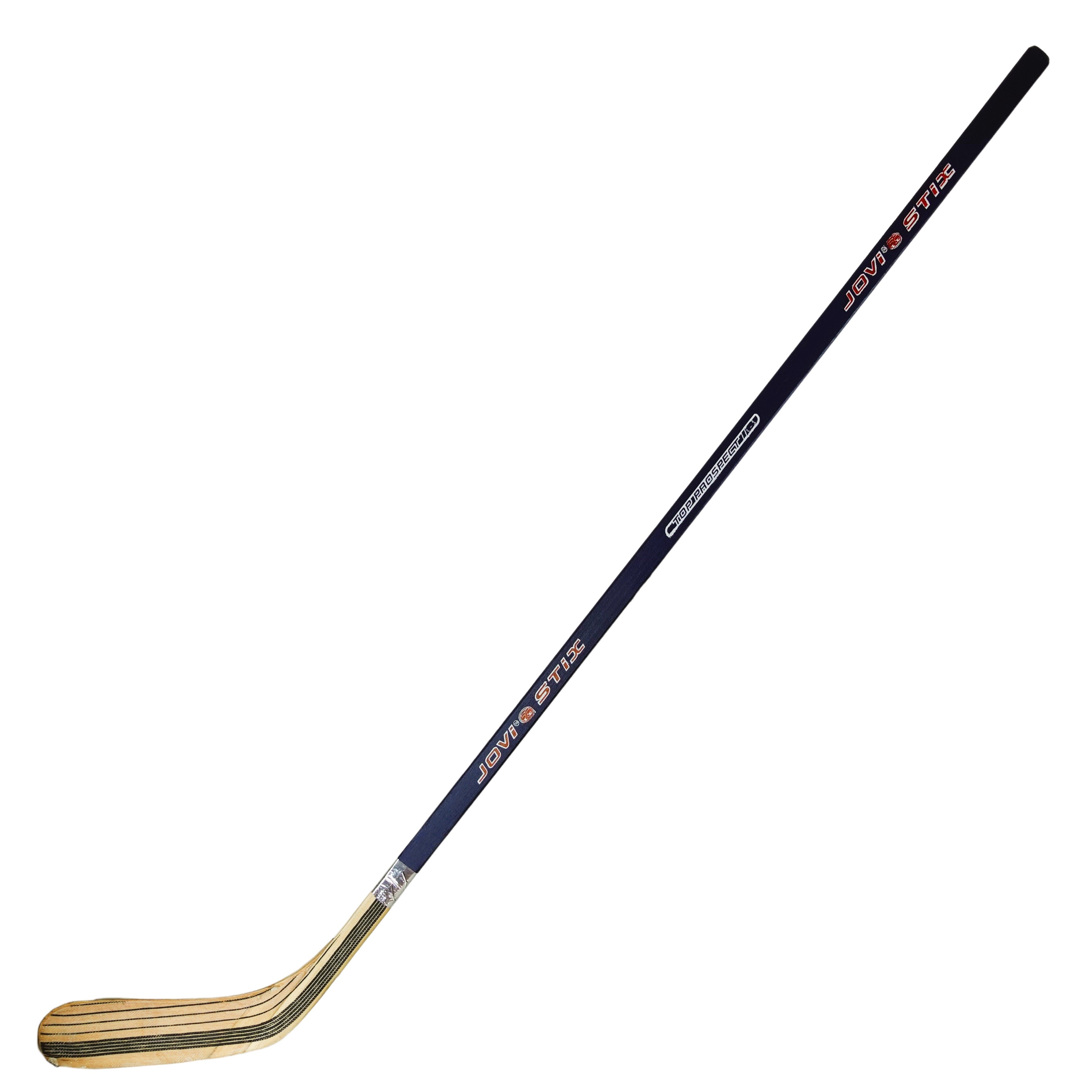 Hockey stick Jovi Stix 145cm wood laminated right - blue