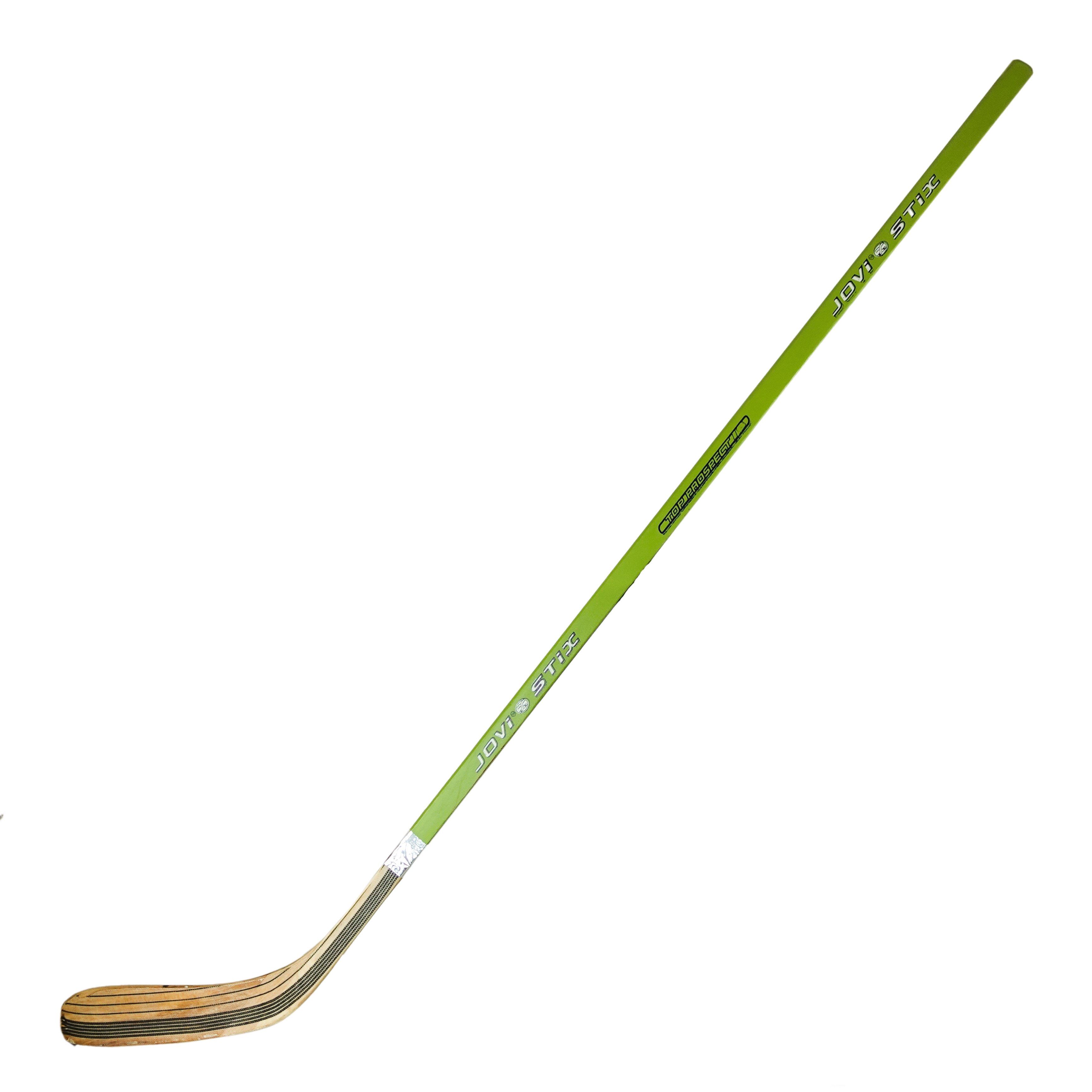 Hockey stick Jovi Stix 145cm wood laminated right - green