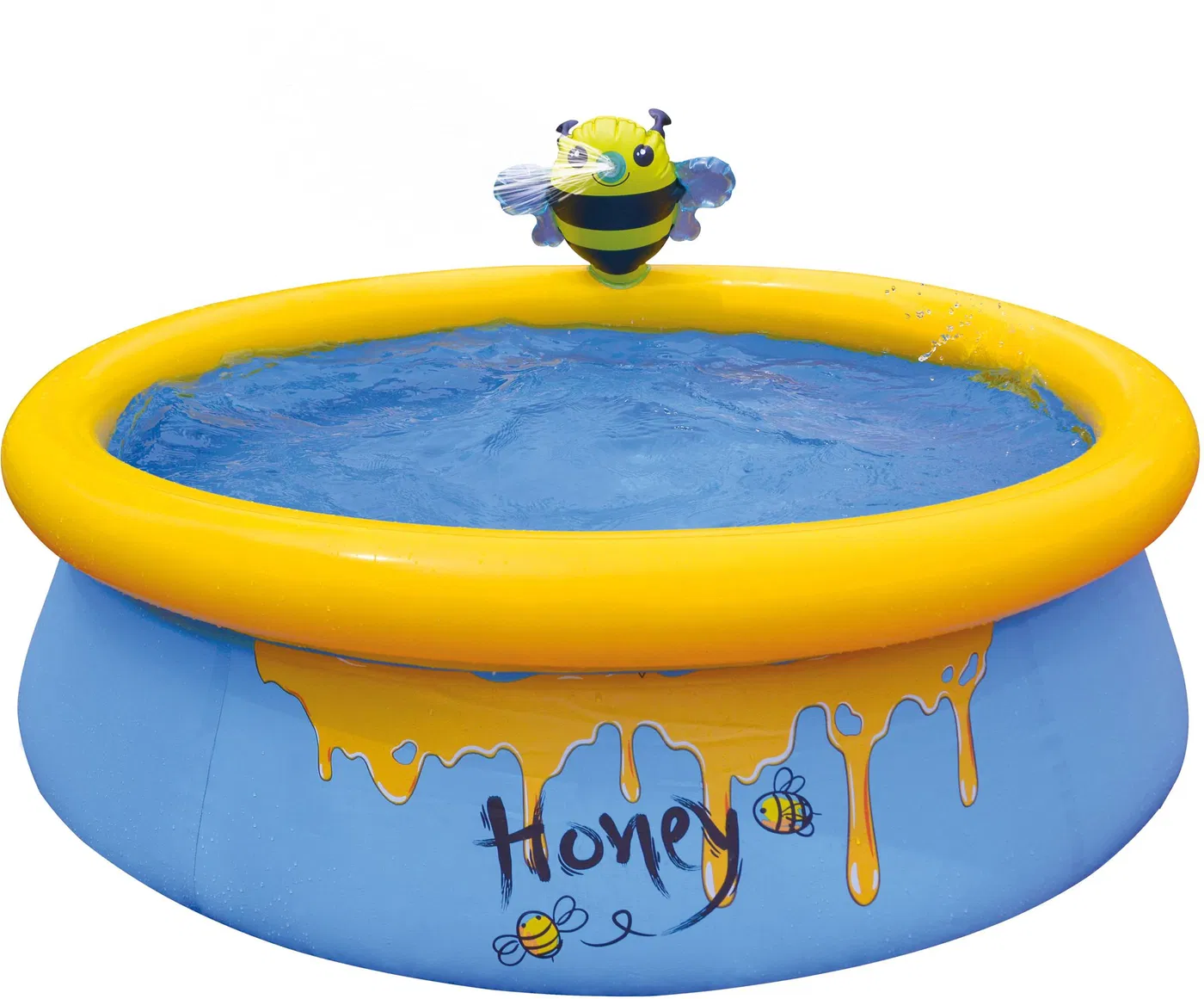 SUN CLUB Children's pool with fountain - bee 150 cm