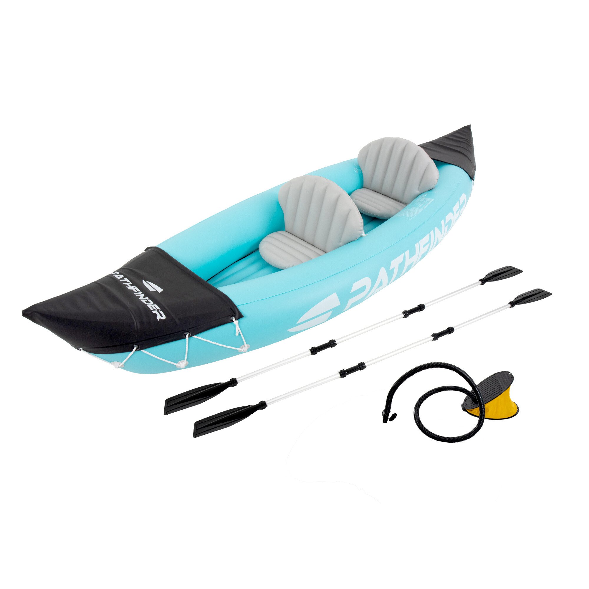 PATHFINDER Inflatable kayak 34184 for 2 persons, SET