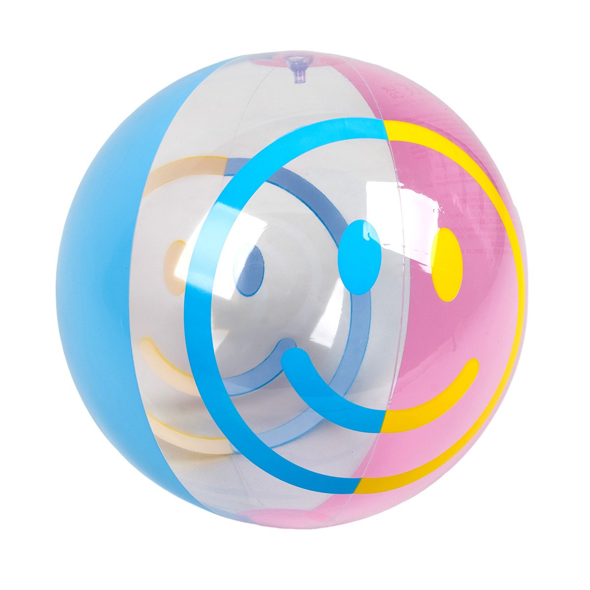 SUN CLUB Inflatable ball with smile 50 cm