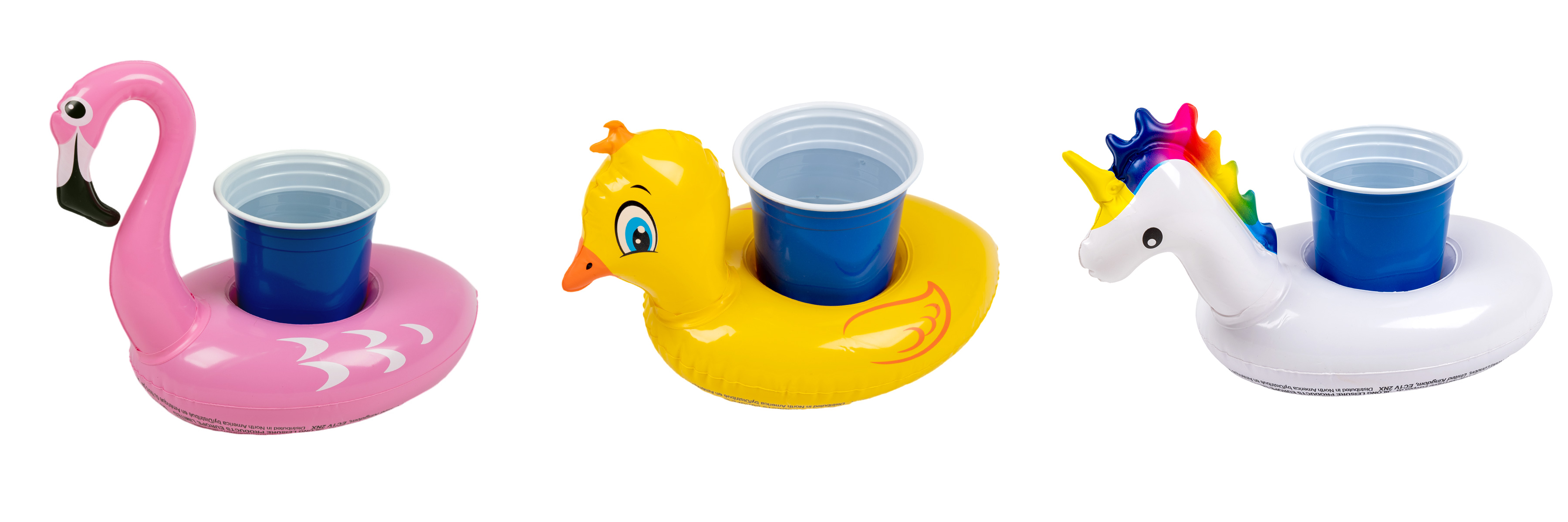 SUN CLUB Inflatable drink holder, MIX designs