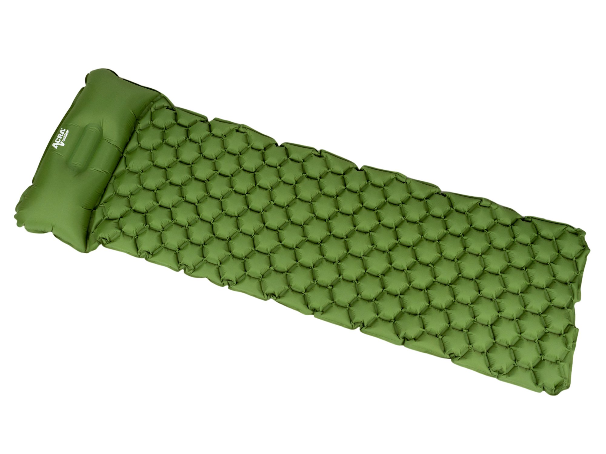 ACRA L140CL inflatable mattress with cushion green 5cm