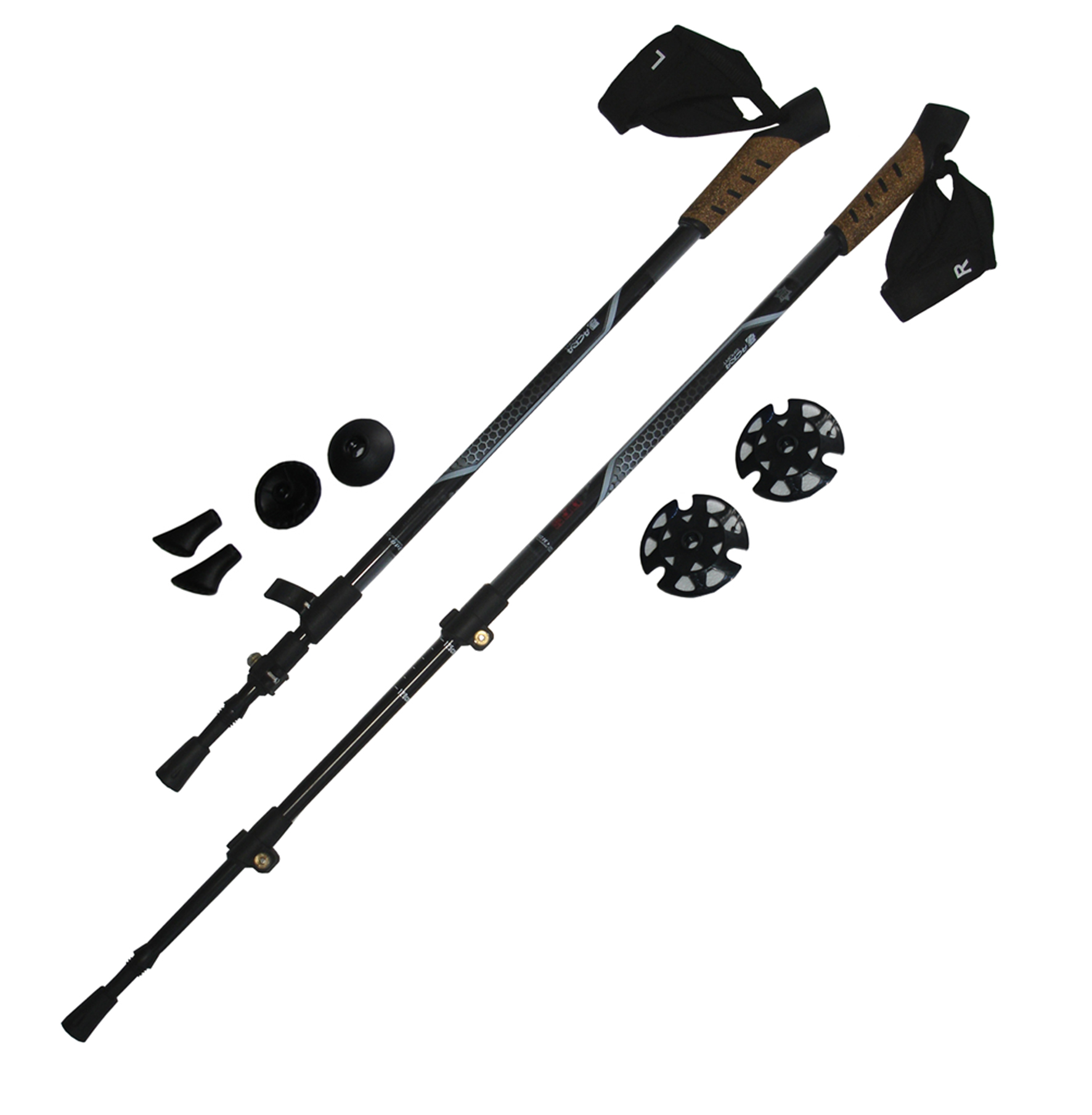 Trekkingstöcke mit Schnellspanner 1 Paar LTH136